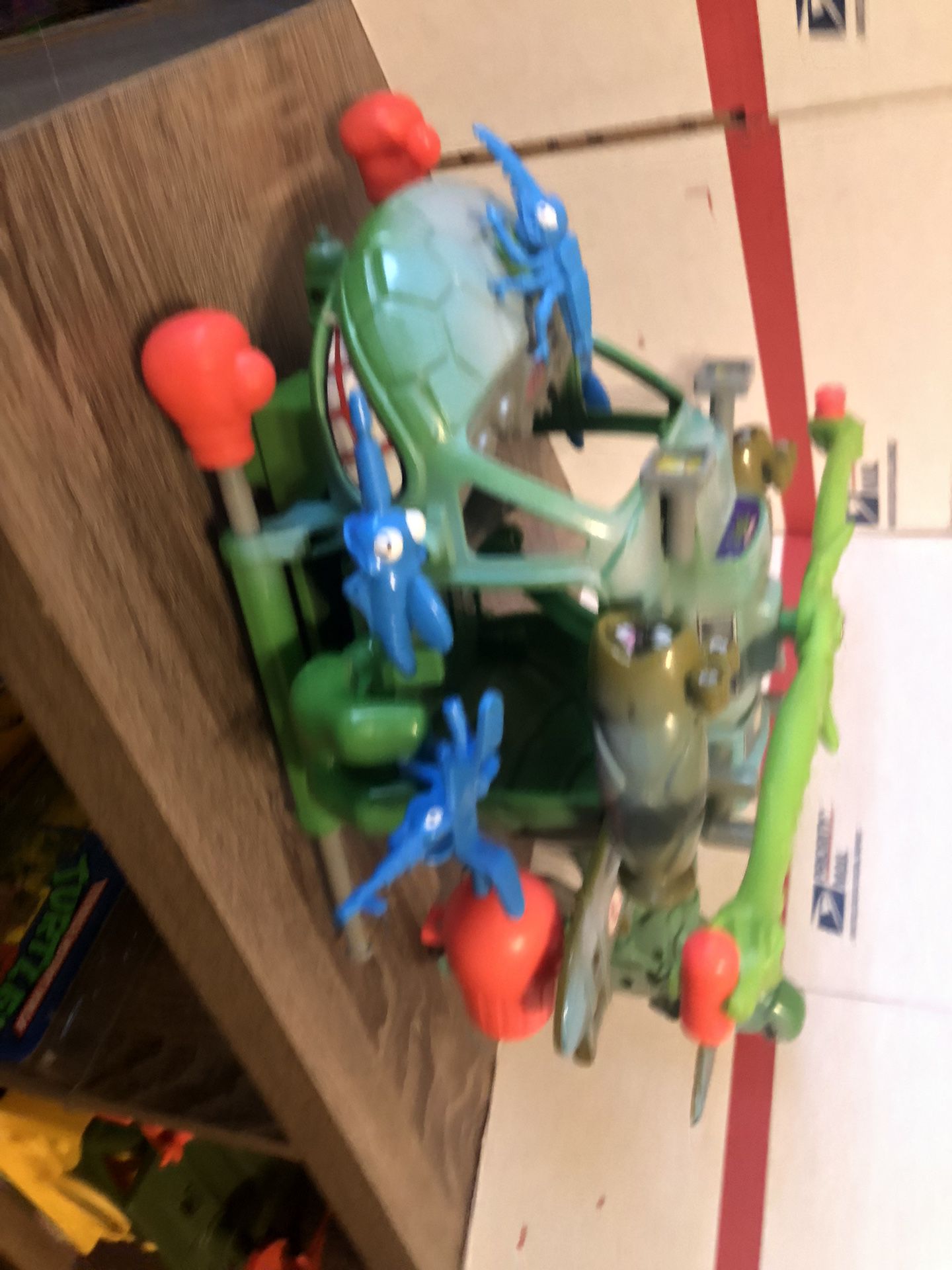 TMNT 1990 COMPLETE Turtle Copter