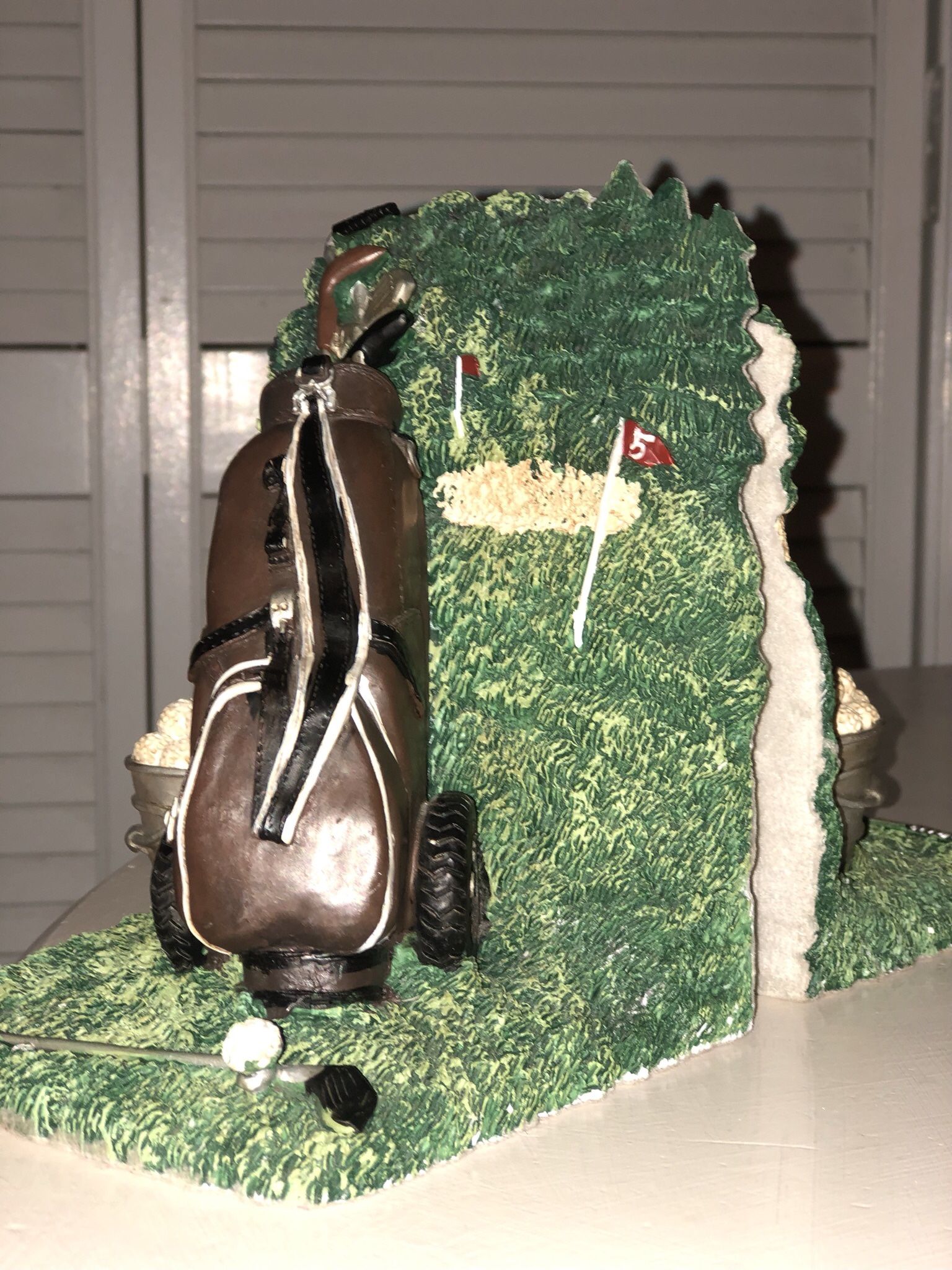 Golf Book Ends