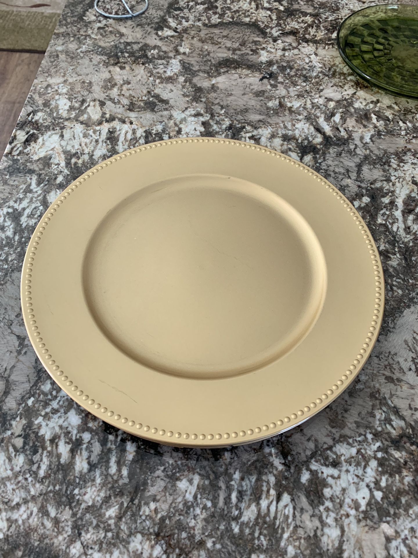 Gold Charger Plates