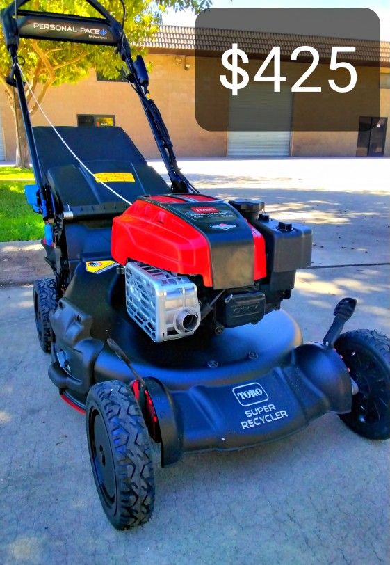 TORO 21" 8.75 B&S 190CC OHV RWD PERSONAL PACE ES SMARTSTOW FLEX HANDLE