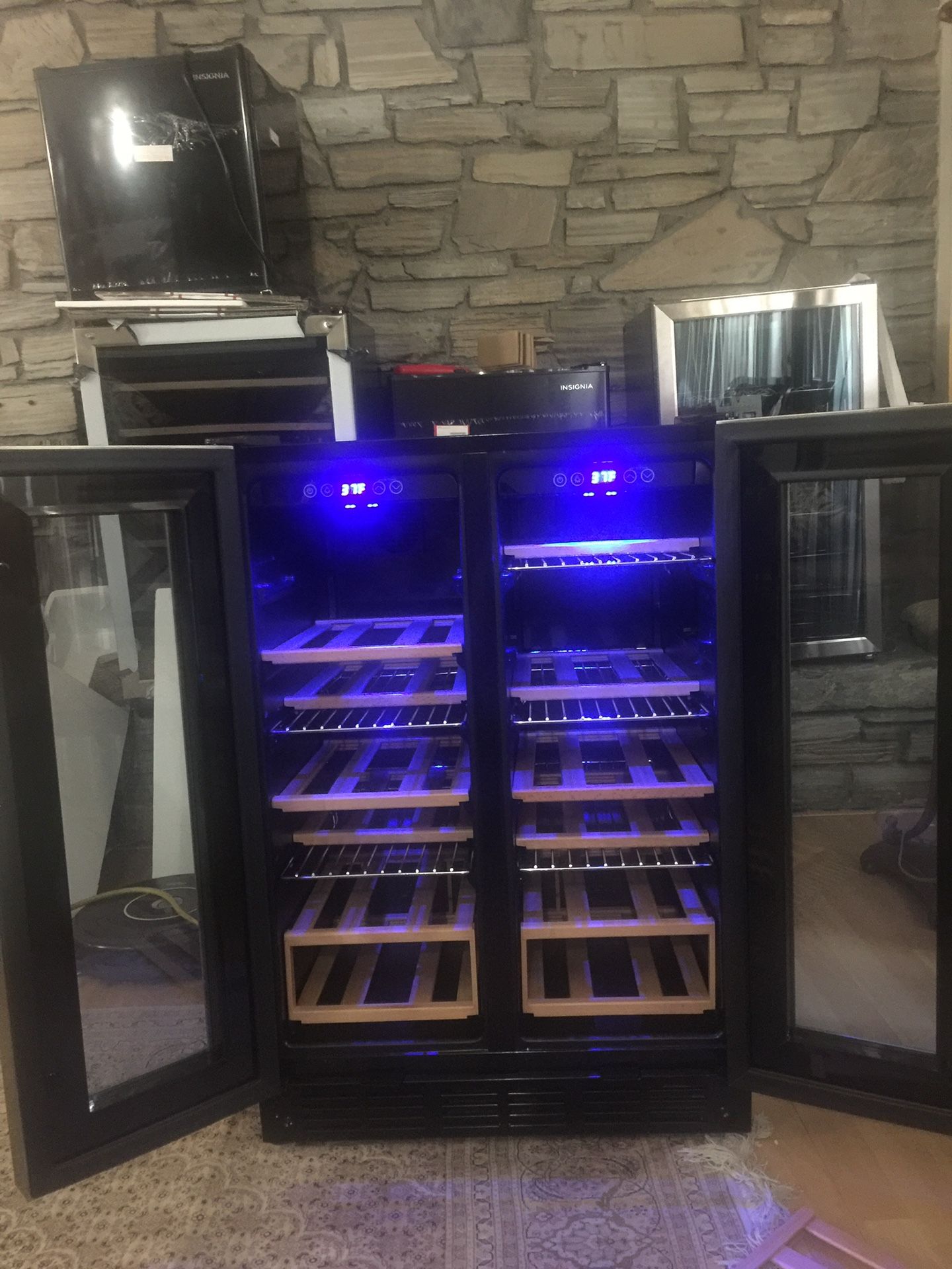 Newair insignia whynter wine coolers 42 29 14 bottles beverage coolers