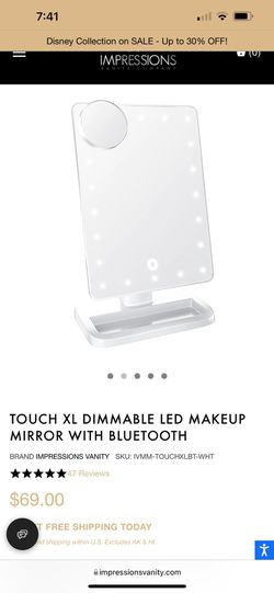 Impressions Vanity Touch XL bluetooth  Thumbnail