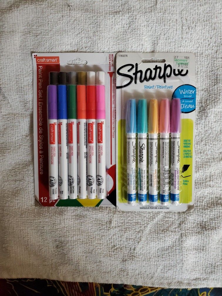17 Cnt-Sharpie & Craft Smart Paint Markers