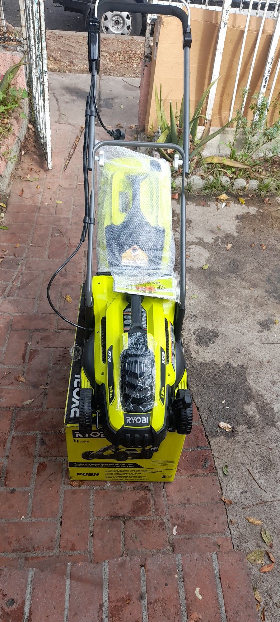 RYOBI 13 in. 11 Amp Corded Electric Walk Behind Push Mower