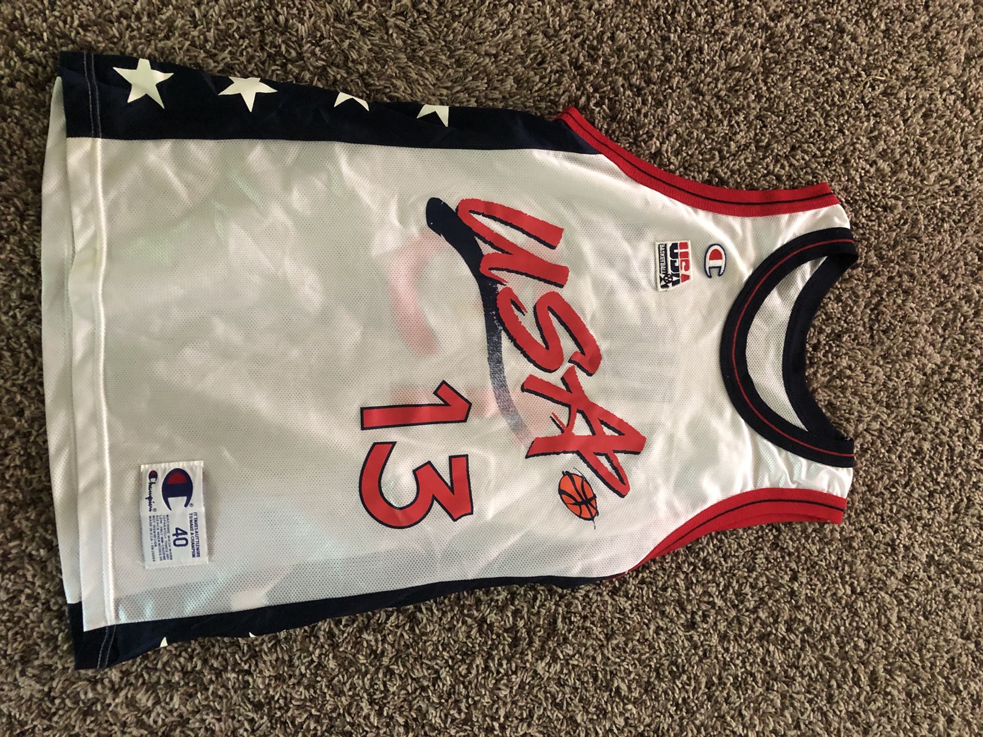 Shaquille O’Neil Champion Jersey Size 40
