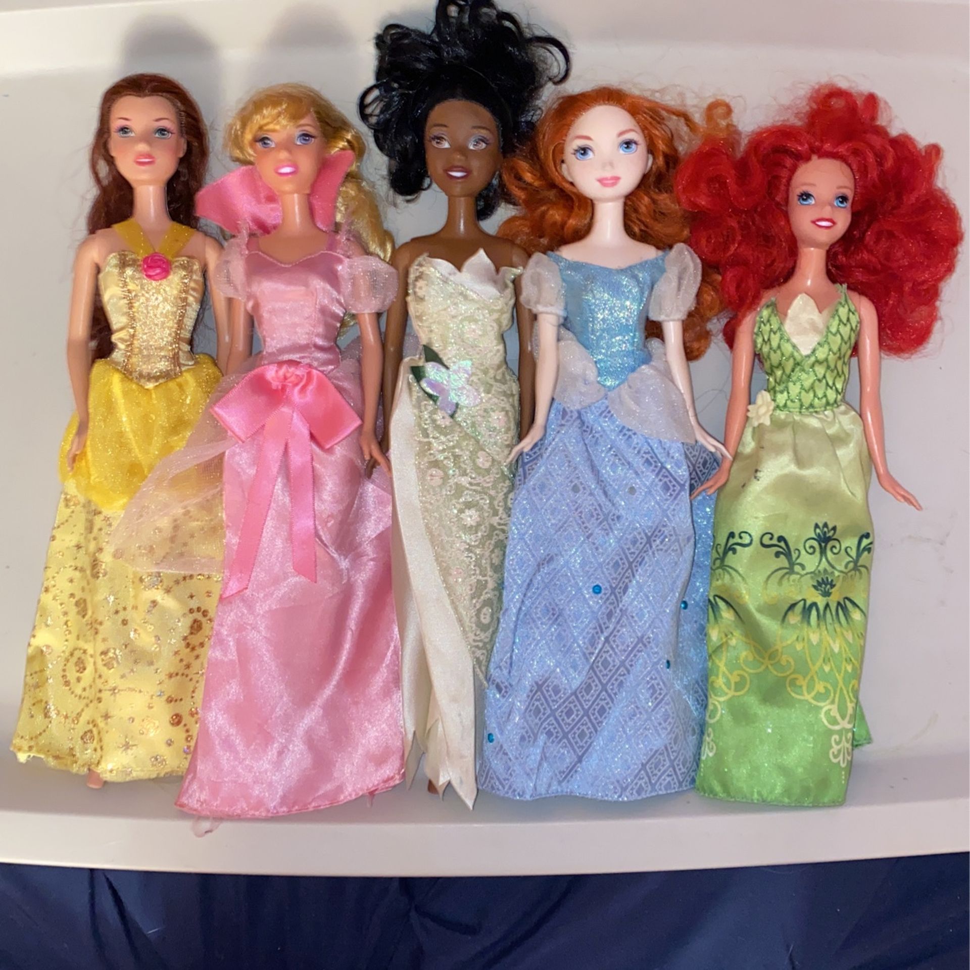 Disney Princess Dolls All 5 For $10