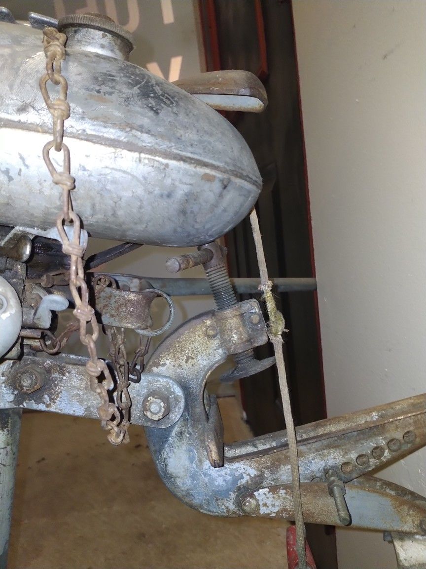 Champion Antique Outboard Motor RARE