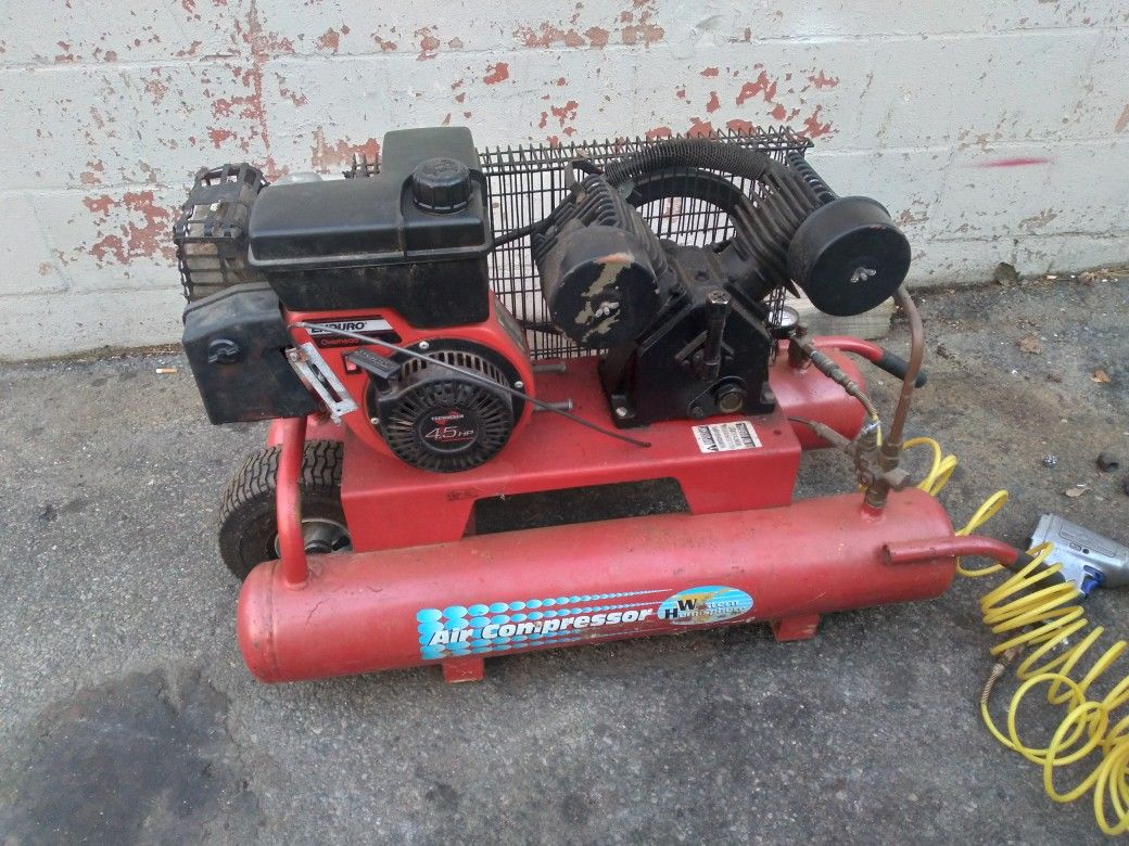 Western Hemisphere Gas Compressor...4.5hp Tecumseh Engine