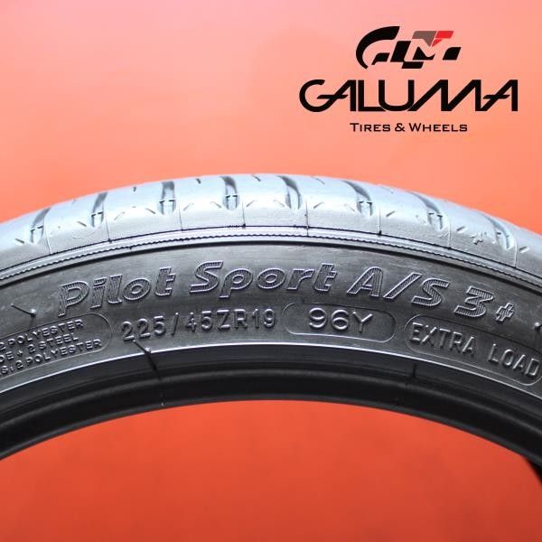 2X Tires Michelin Pilot Sport A/S 3+ 225/45/19 225/45ZR19 No Patch 65247