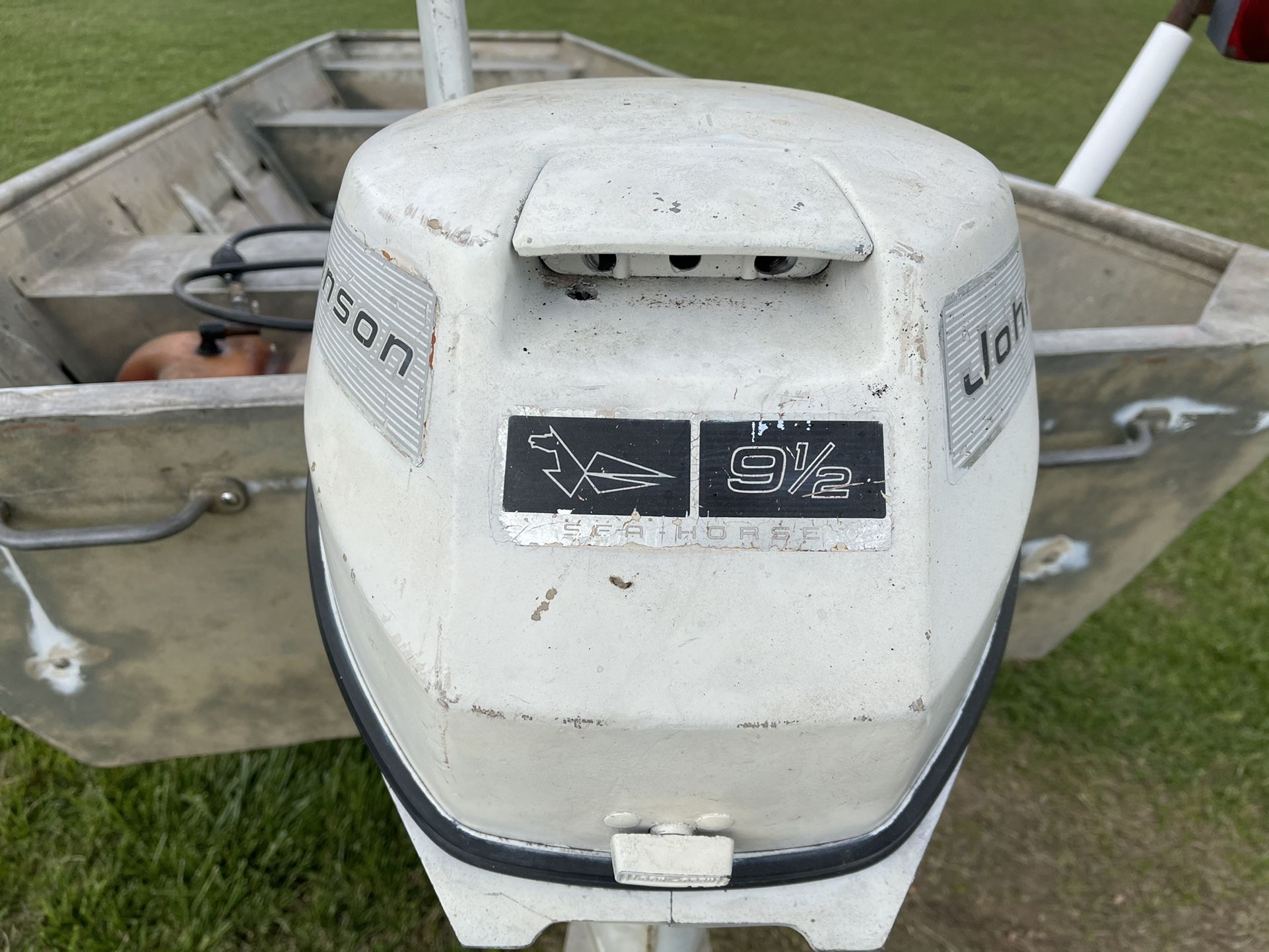 14 Jon Boat With Motor And Trailer