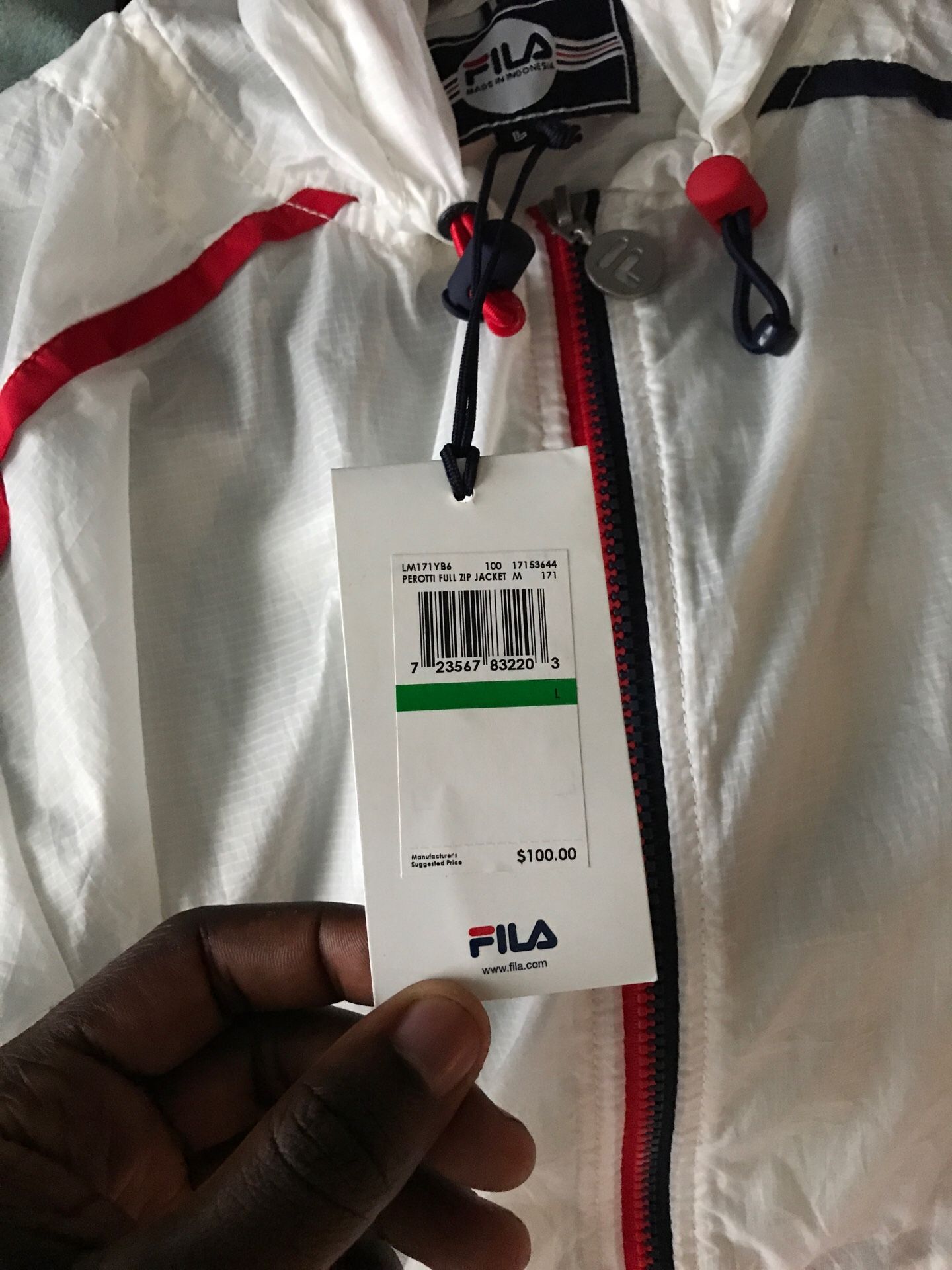 Fila windbreaker