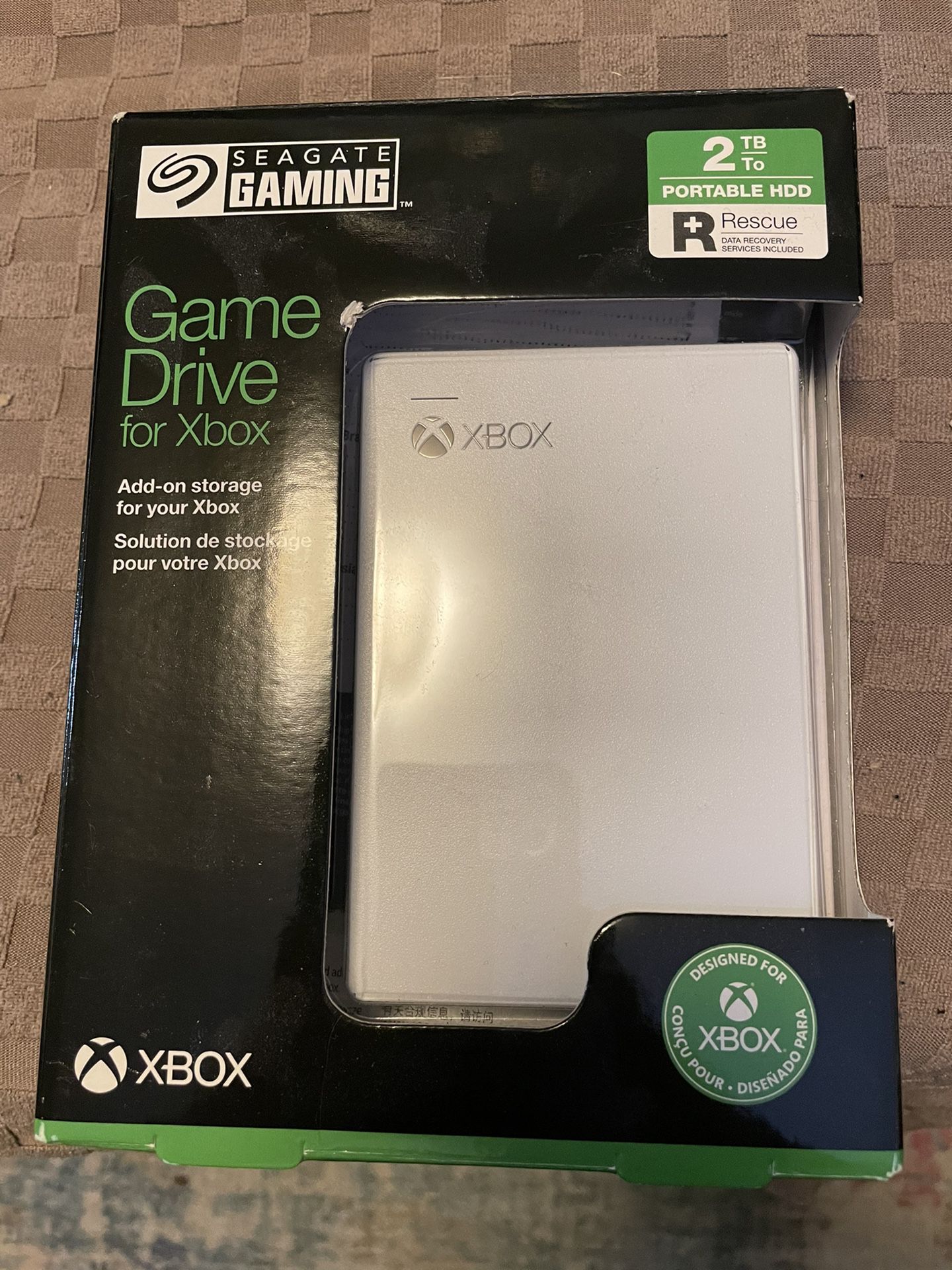 2TB Seagate External Game Drive for Xbox One