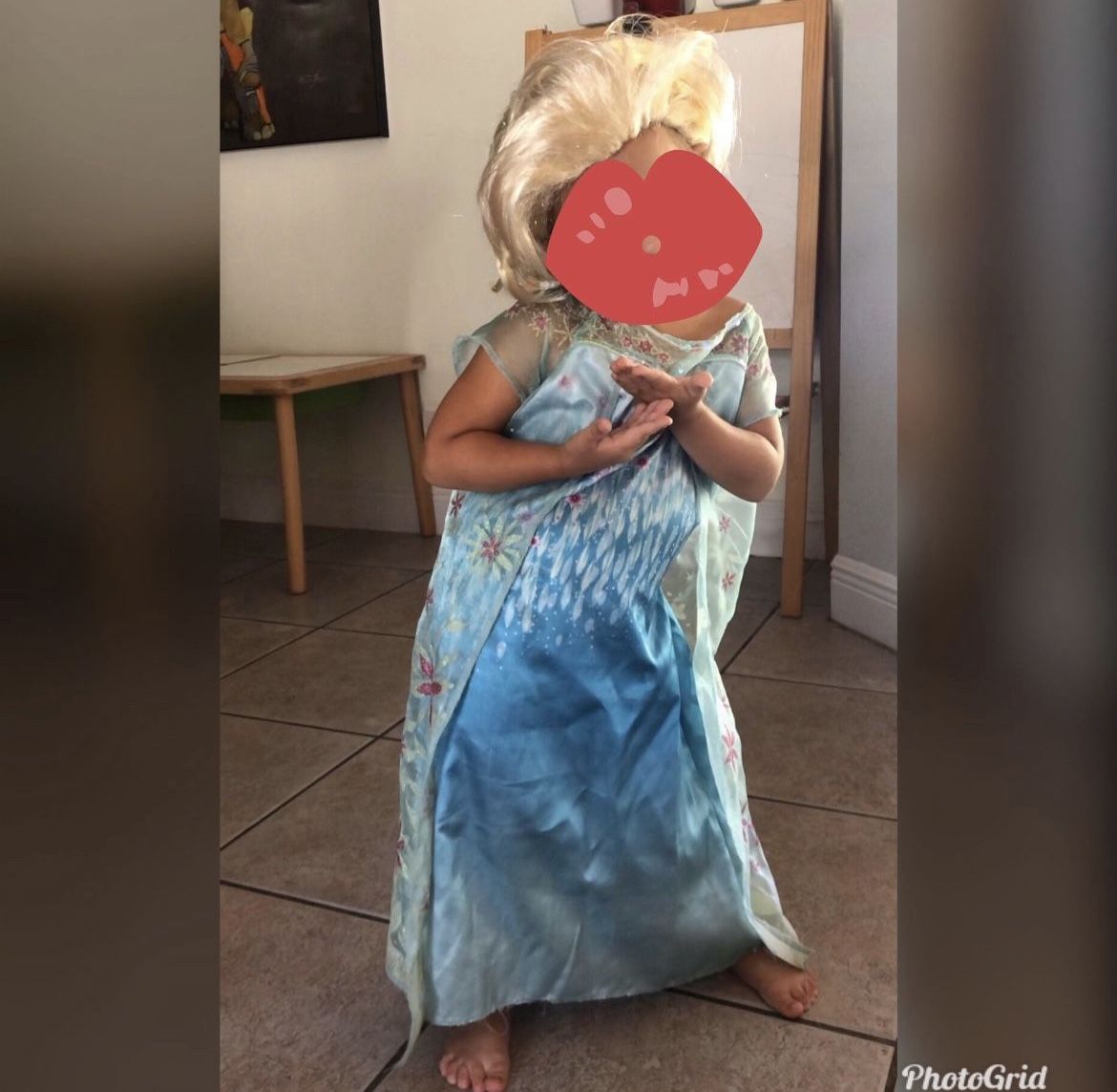 Elsa SUMMER Dress costume NO WIG