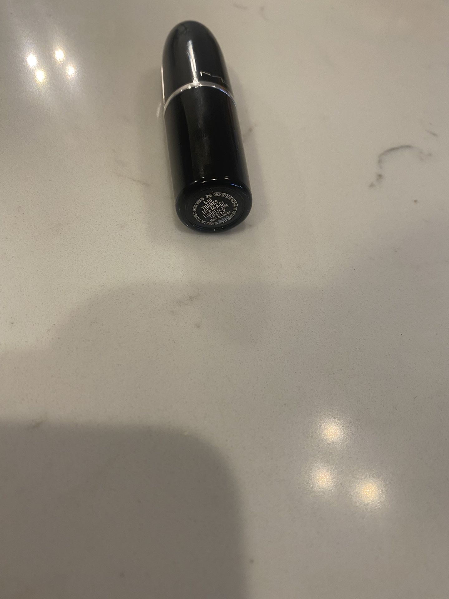 MAC lustreglass lipstick