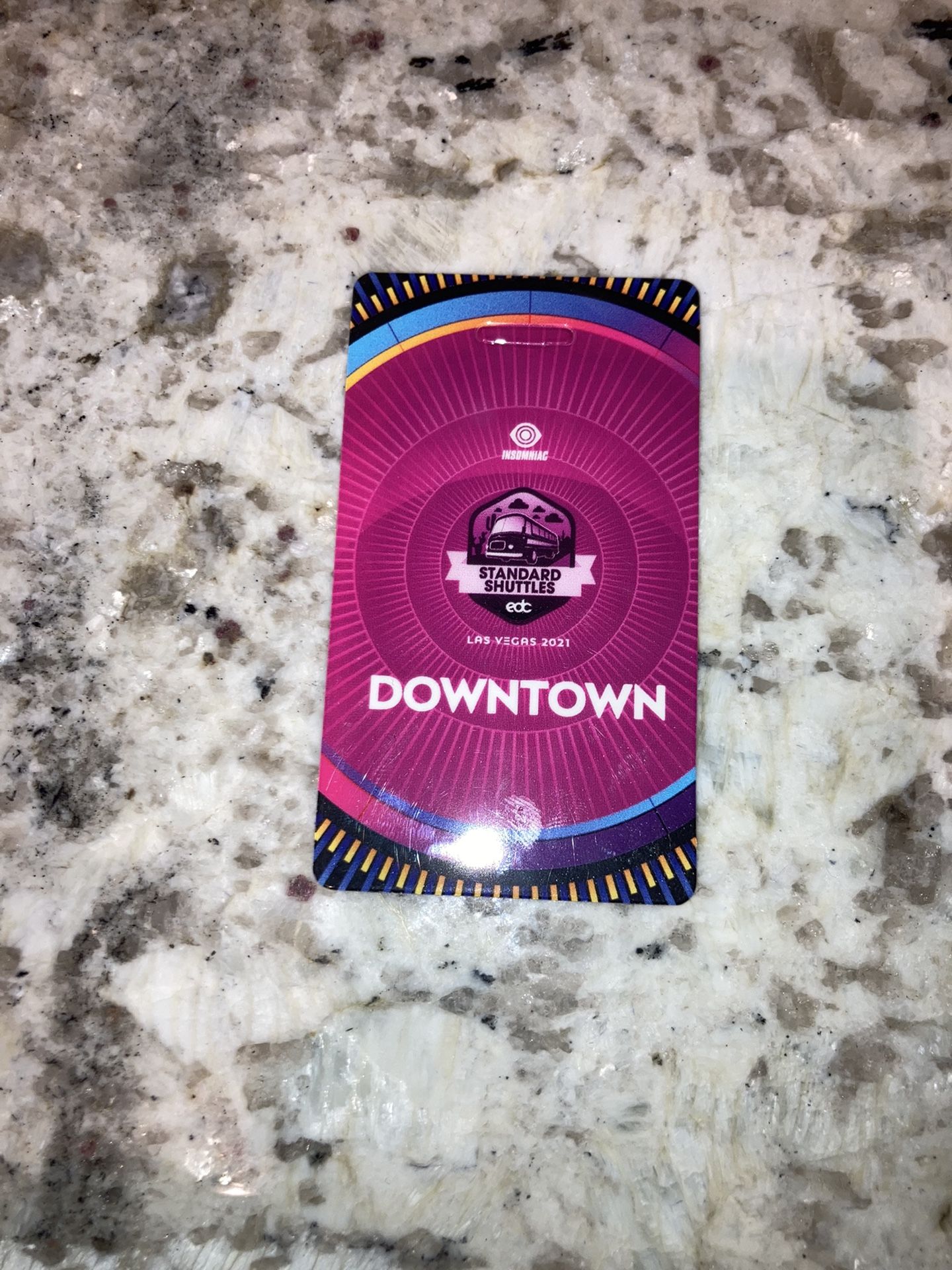 EDC Las Vegas Downtown Shuttle Pass