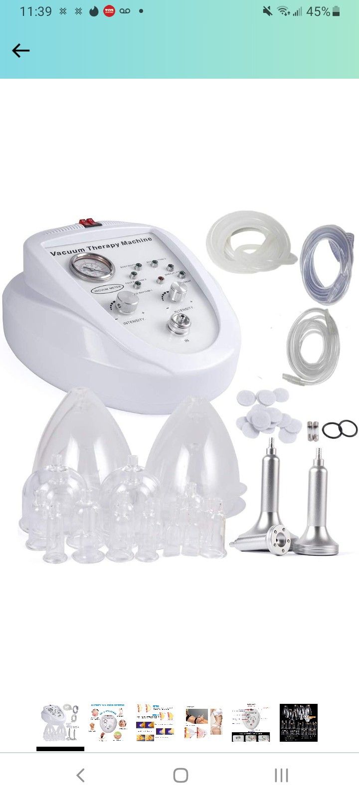 Brand NEW Danyili Vacuum Therapy Massager,Professional Pump Machine