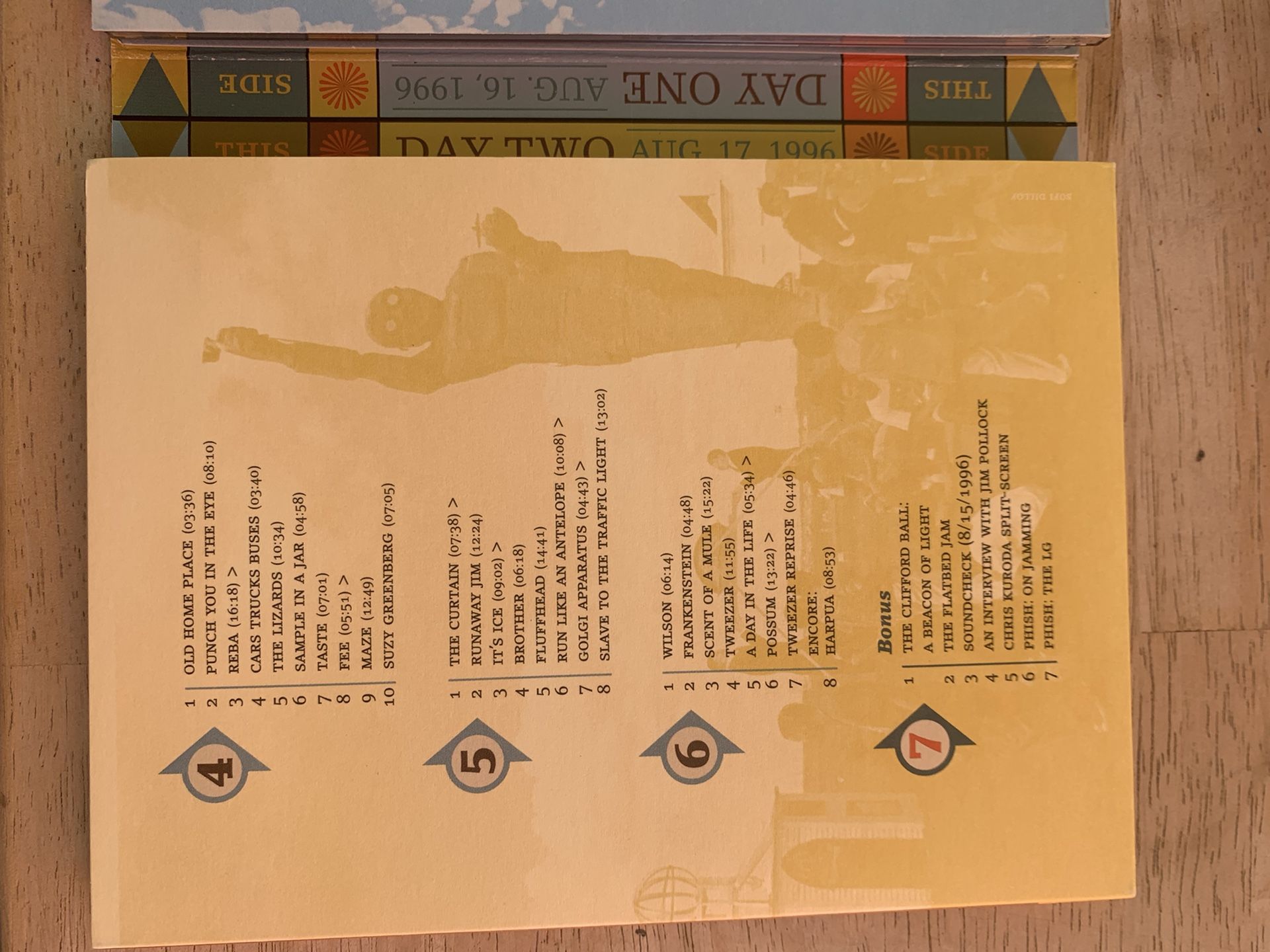 Phish - Clifford Ball August 16 & 17, 1996 - Collectors DVD