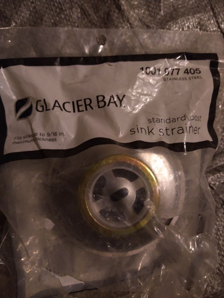 Glacier Bay Sink Strainer