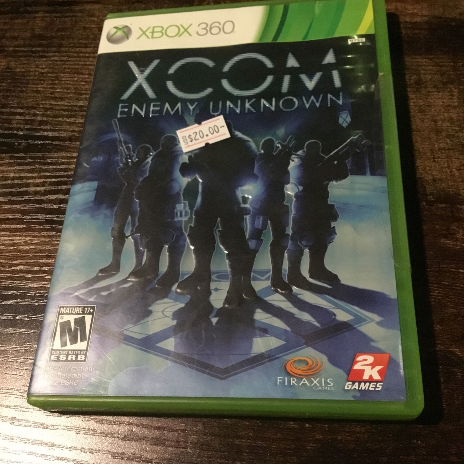 XCOM Enemy Unknown Xbox 360