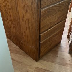 Wooden file cabinet  Thumbnail