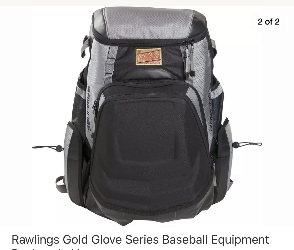 Rawling gold glove baseball backpack