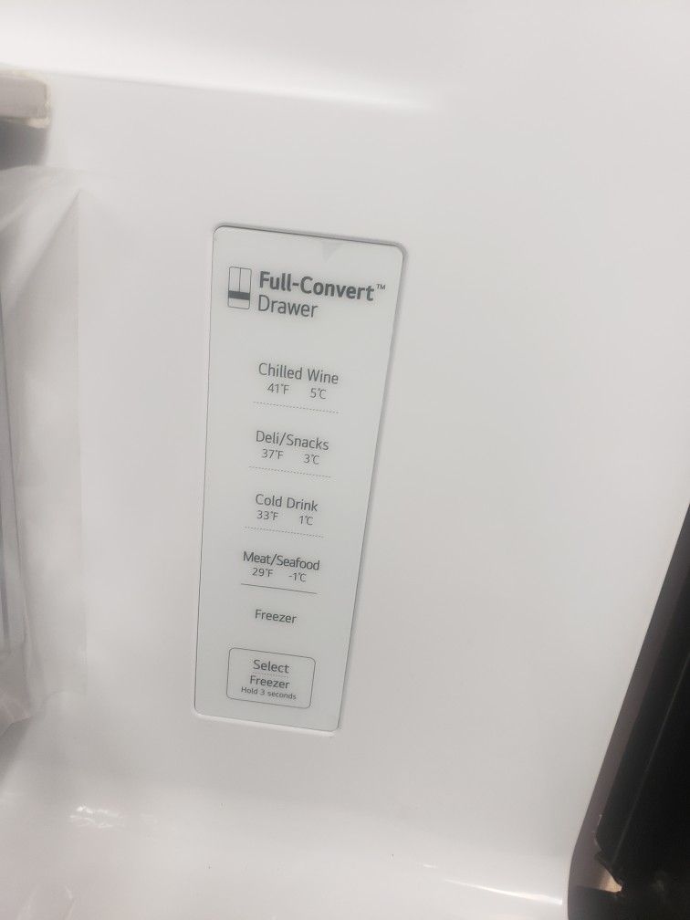 "Appliances 4 Less" Lg Refrigerator Orginal Price $4200 Our Price $2650