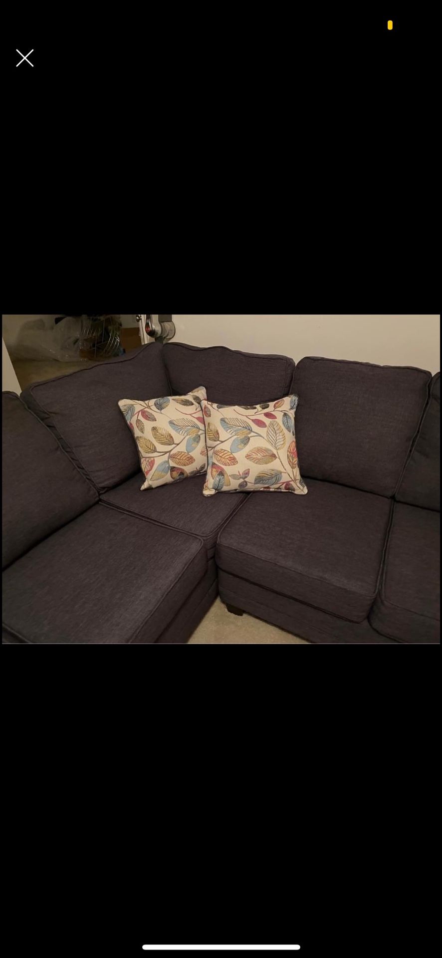 Exquisite Grey Sectional 😍😍