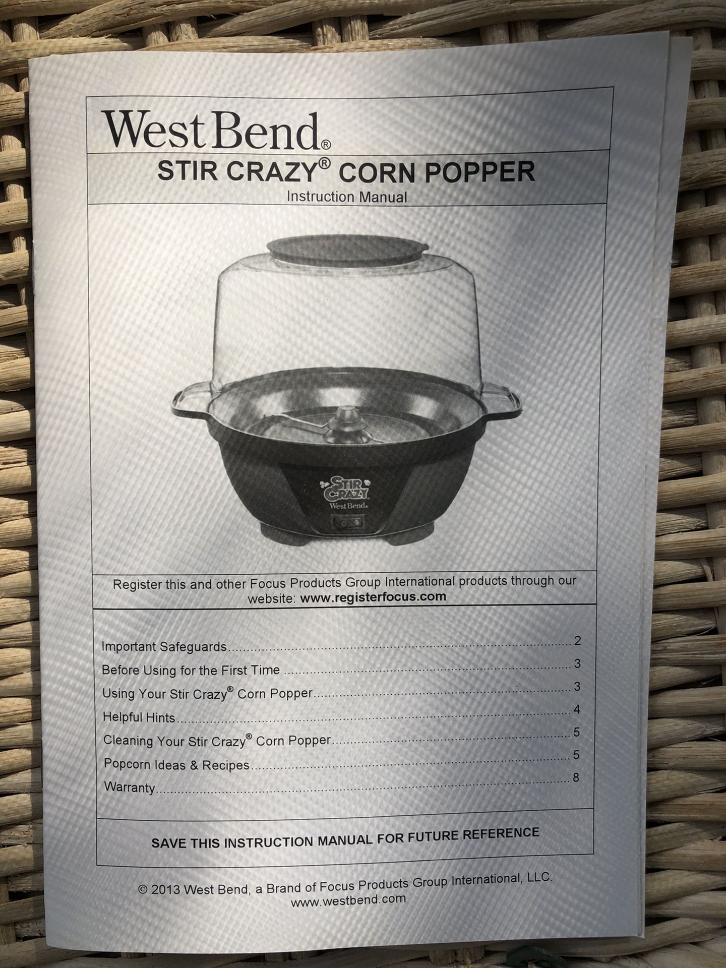 Popcorn Popper