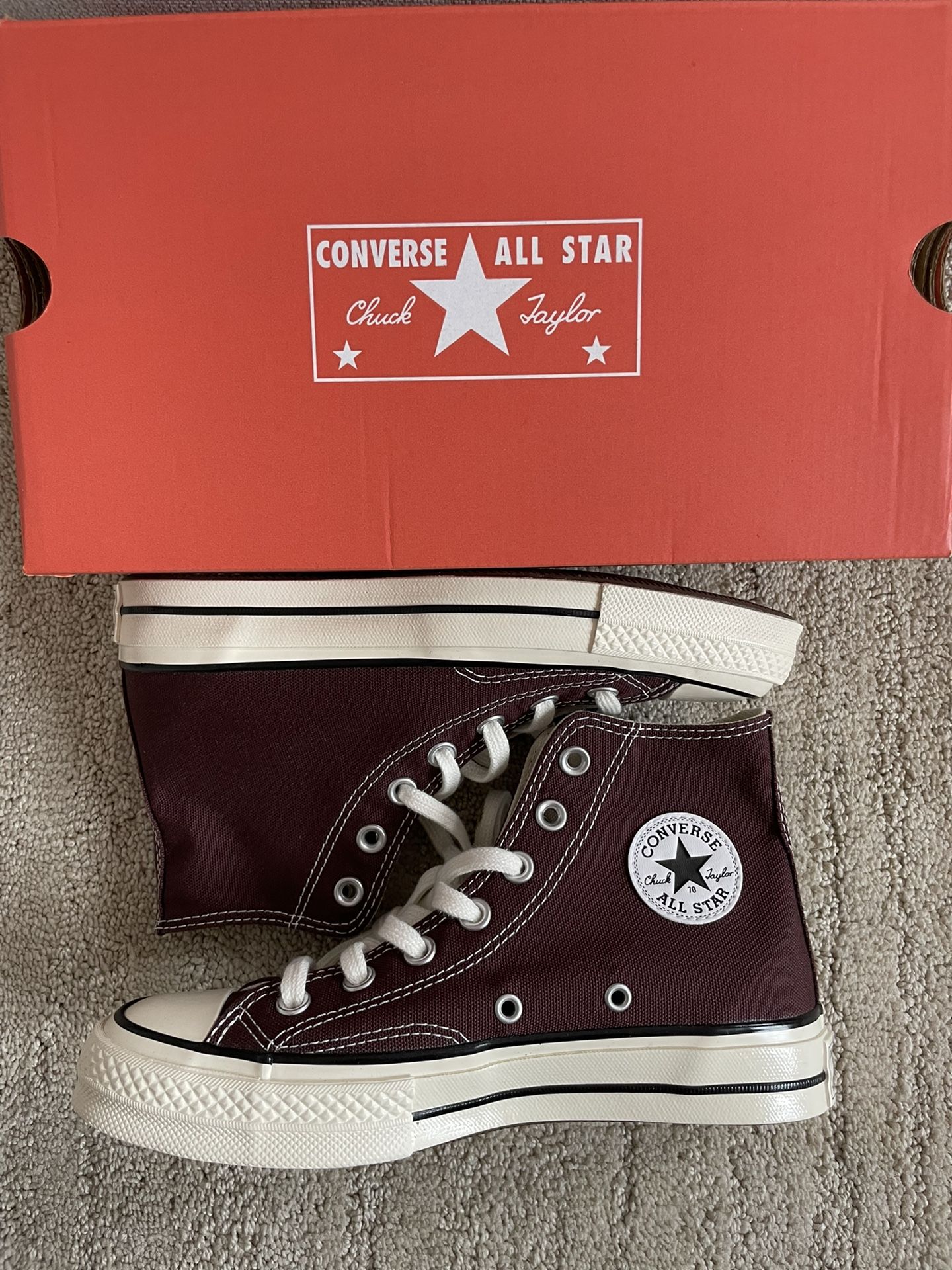 Brand New Costume Vintage Brown Converse