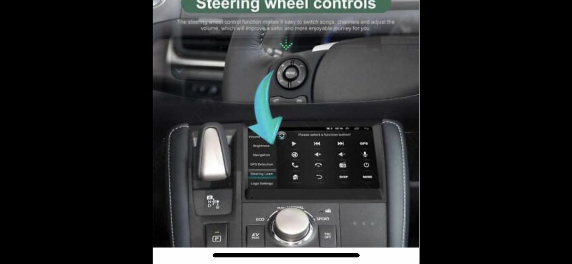 LEXUS ANDROID TOUCH SCREEN RADIO $120