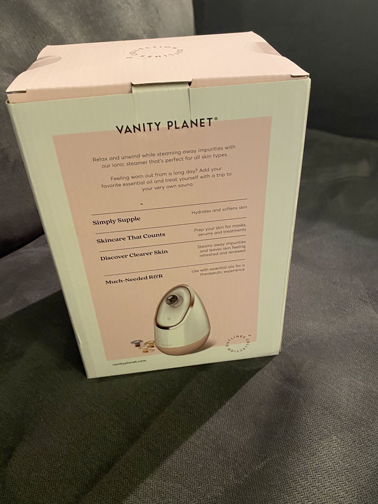 NIB Vanity Planet Ionic Facial Steamer