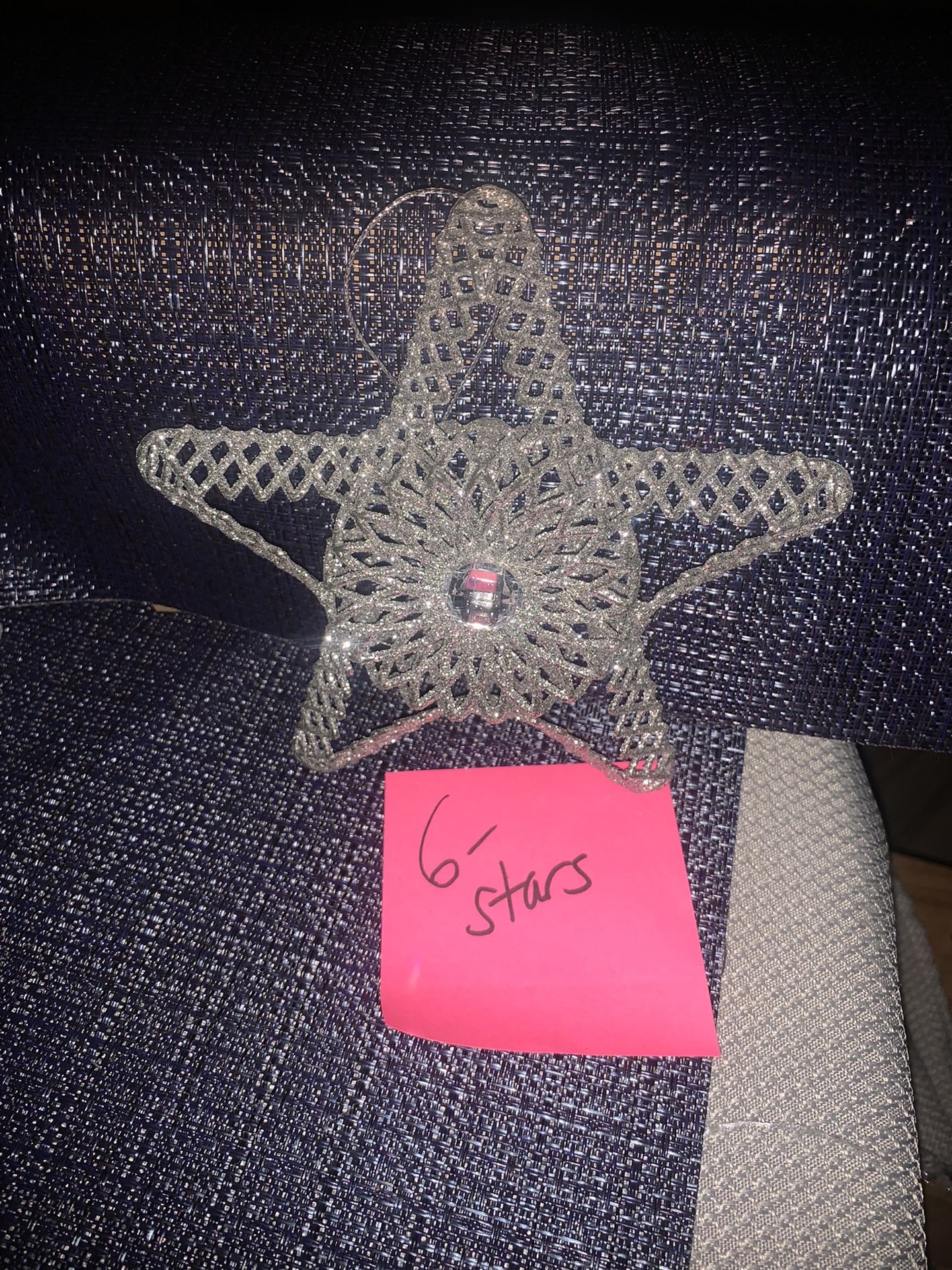 45 ASSORTED SILVER CHRISTMAS DECORATIONS