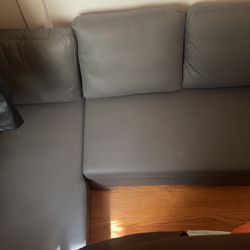Grey Two Piece Couch  Thumbnail