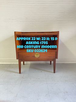 Mid Century Modern Table Stand Seattle  Thumbnail