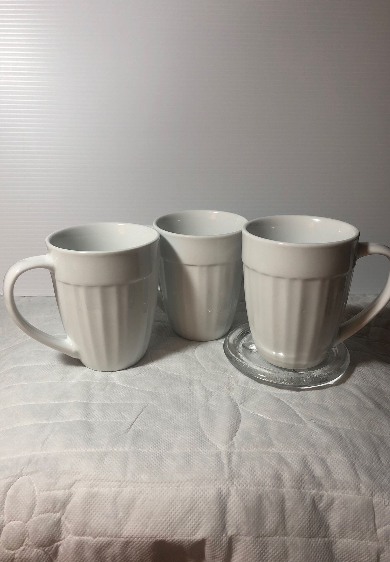 6 CorningWare French White Tableware Mugs