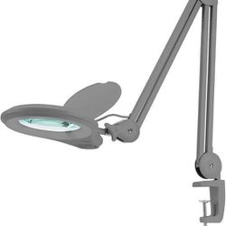 (New Model) Neatfi Bifocals 1,200 Lumens Super LED Magnifying Lamp with Clamp, 5 Diopter with 20 Diopter, Dimmable, 60 Pcs SMD LED, 5 Inches Diameter  Thumbnail
