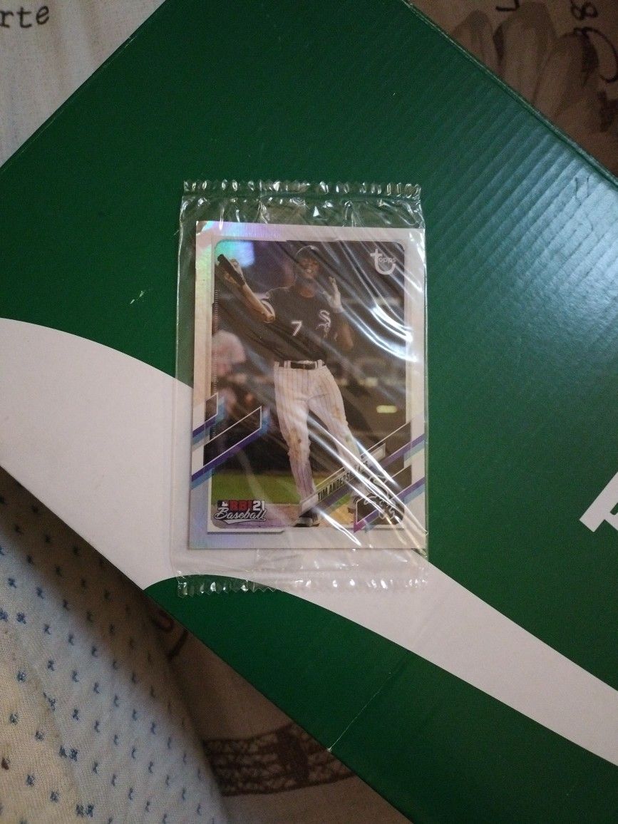 Tim Anderson Baseball Card New