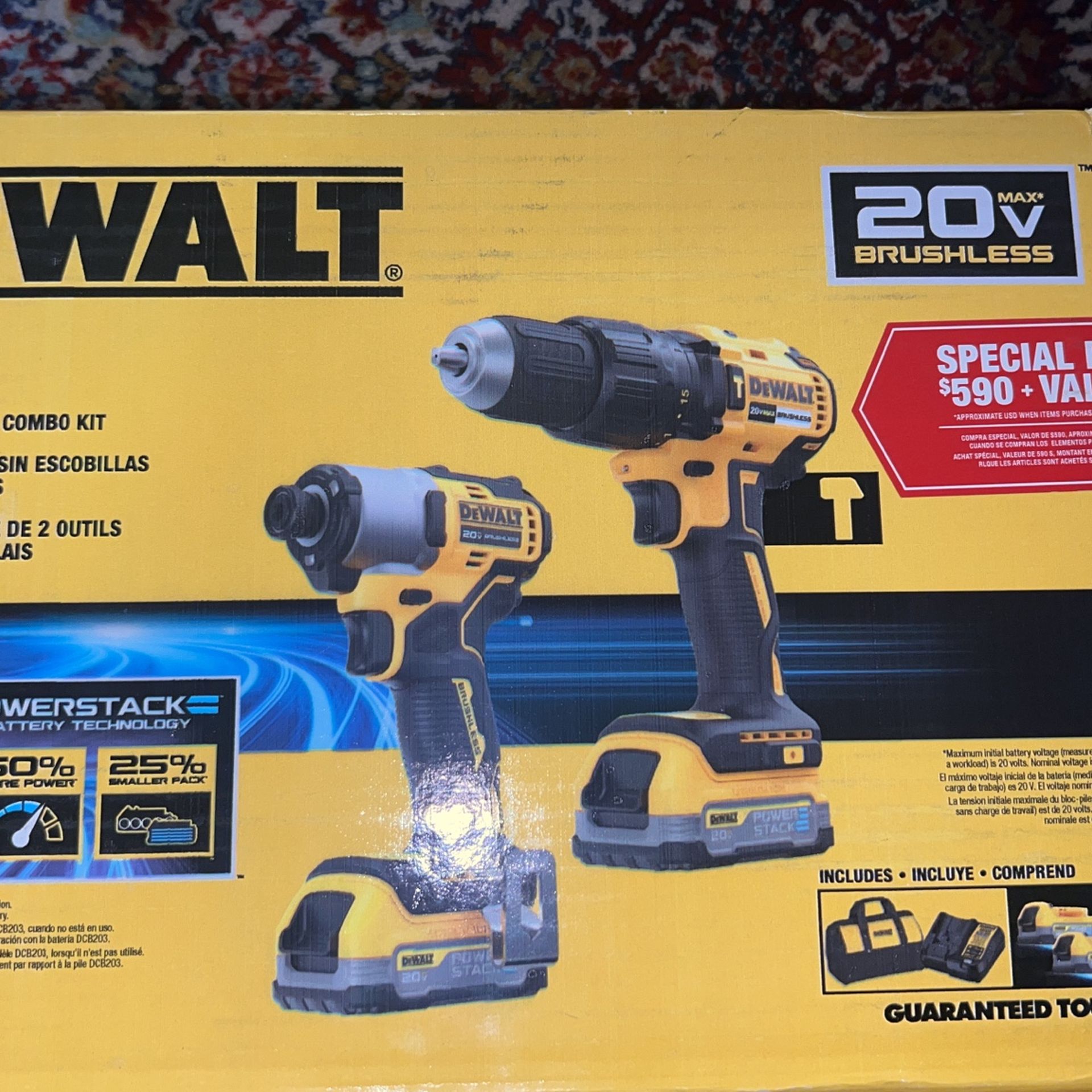 Brushless 2 Tool Combo Kit