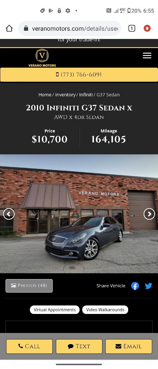 Infinity G37