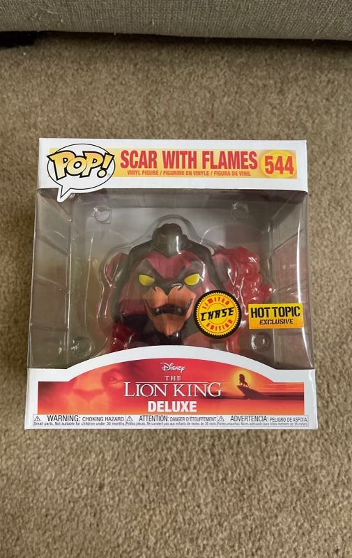 Funko Pop Scar With Flames
