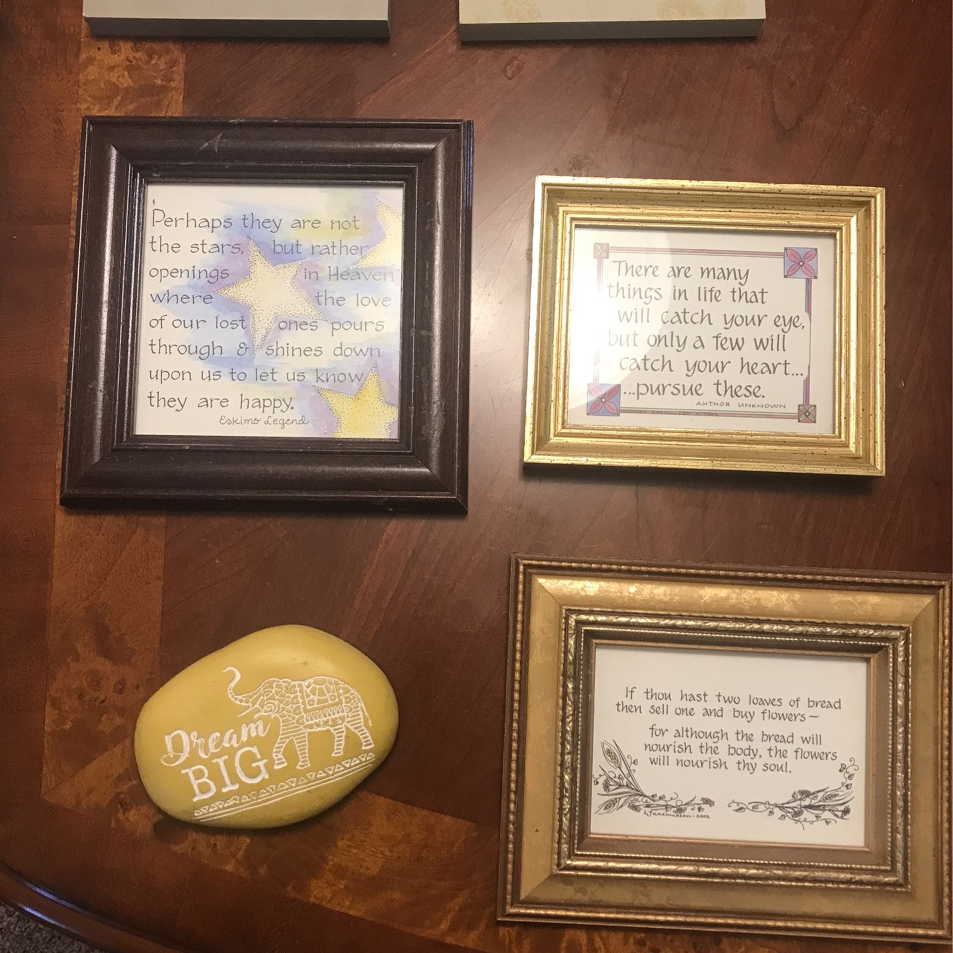 Home Decor Framed Sayings