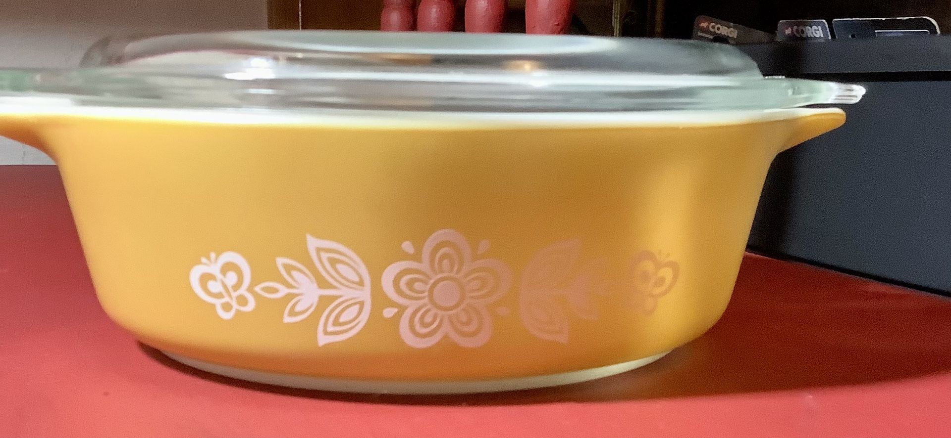 Pyrex Butterfly Print Various Prices Buyer Pays Shipping With PayPal Invoice