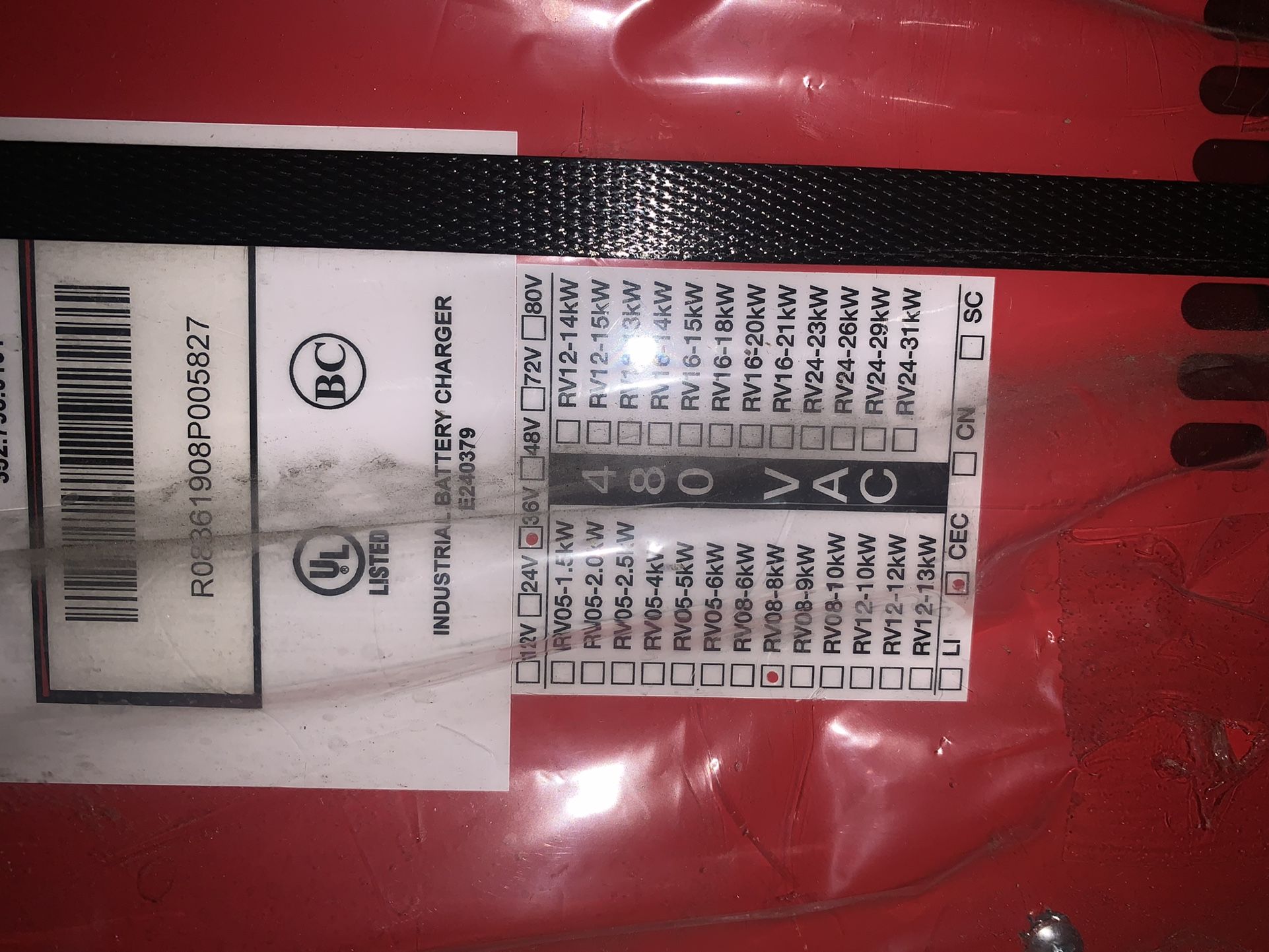 Forklift Cherry Picker Battery Chargers