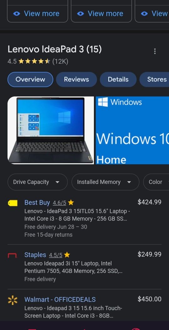 Lenovo Ideapad 3