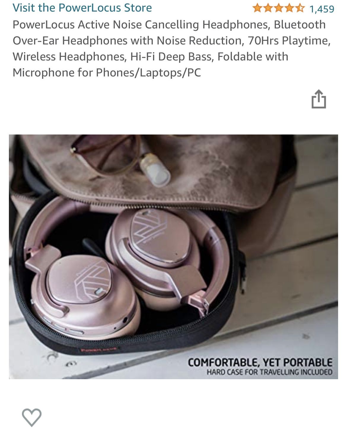 Powerlocus Wireless Headphones 