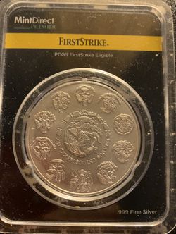 2022  1 OZ Silver Libertad  Mint Direct Premier Coin. Thumbnail