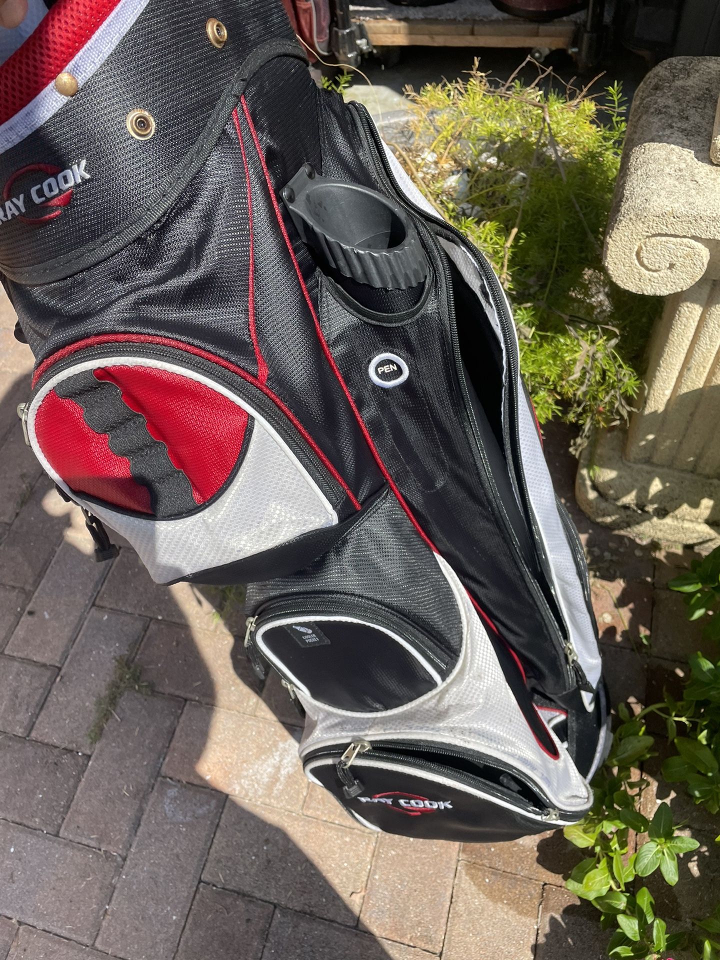Golf cart bag Ray Cook with 14 dividers