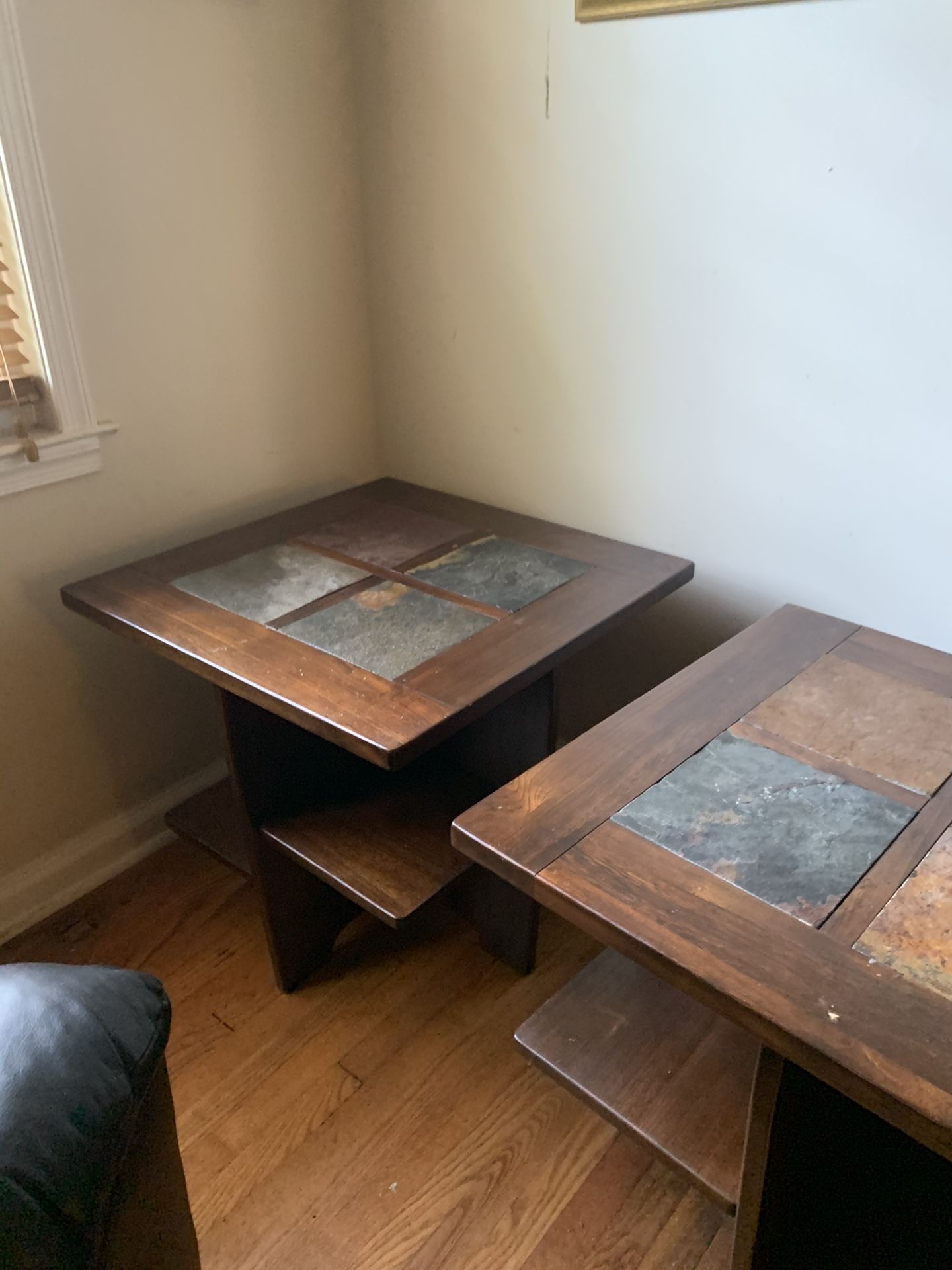 Three Tables And Two Lamps
