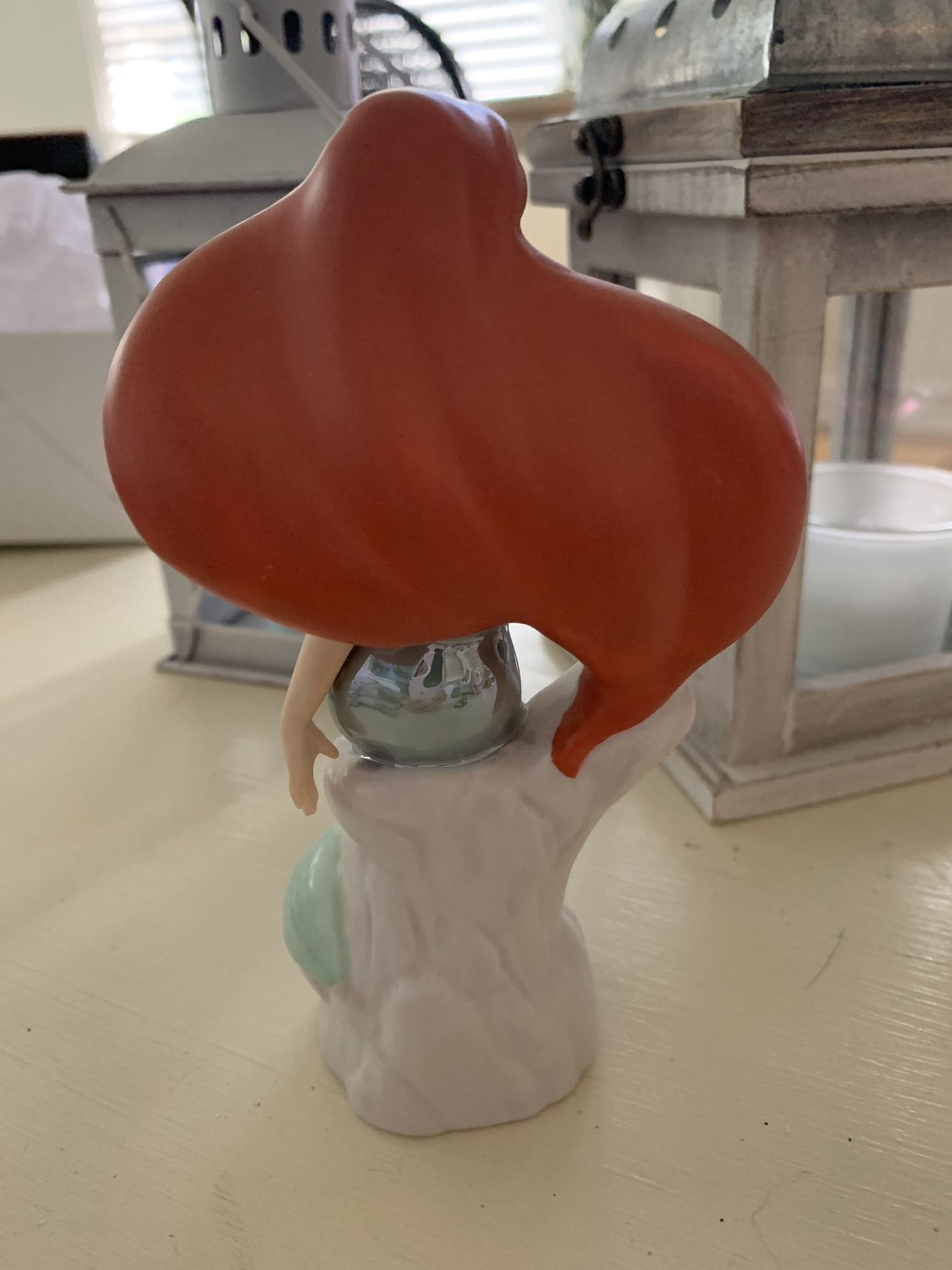 Disney The Little Mermaid ARIEL Porcelain 6" STATUE FIGURINE Sri Lanka