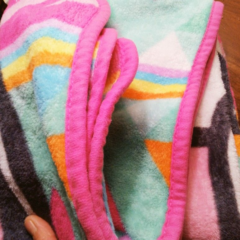Hello Kitty Plush Throw Blanket